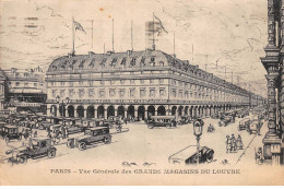 PARIS - Vue Générale Des Grands Magasins Du Louvre - Très Bon état - Distretto: 01