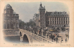 PARIS - Le Pont Au Change Et La Palais De Justice - Très Bon état - Arrondissement: 01