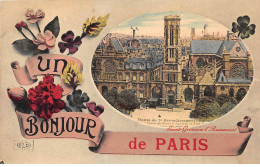 PARIS - Un Bonjour De Paris - Très Bon état - Distretto: 01