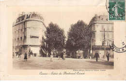 CANNES - Entrée Du Boulevard Carnot - état - Cannes