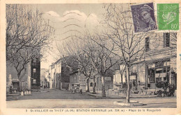 SAINT VALLIER DE THIEY - Place De La Rouguière - Très Bon état - Autres & Non Classés