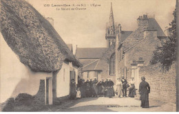 LANVOLLON - L'Eglise - La Maison En Chaume - Très Bon état - Lanvollon