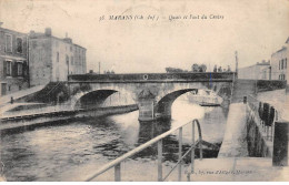 MARANS - Quais Et Pont Du Centre - état - Sonstige & Ohne Zuordnung