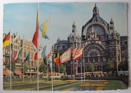 BELGIQUE - ANVERS - ANTWERPEN - Place Reine Astrid Et Gare Centrale - Antwerpen
