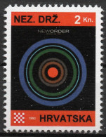 New Order - Briefmarken Set Aus Kroatien, 16 Marken, 1993. Unabhängiger Staat Kroatien, NDH. - Croatie
