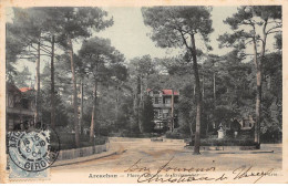 ARCACHON - Place Et Statue De Brémontier - Très Bon état - Arcachon