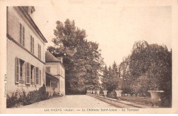 LES RICEYS - Le Château Saint Louis - La Terrasse - Très Bon état - Les Riceys