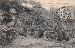 SEDAN - Le Jardin Botanique Après Le Cyclone Du 9 Aout 1905 - Très Bon état - Sedan