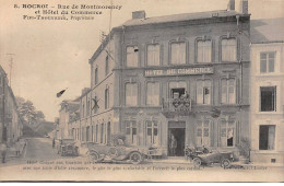 ROCROI - Rue De Montmorency Et Hôtel Du Commerce - Très Bon état - Autres & Non Classés