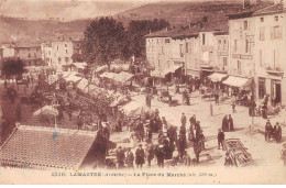 LAMASTRE - La Place Du Marché - Très Bon état - Lamastre