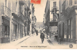PRIVAS - Rue De La République - Très Bon état - Privas