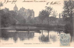 CHATEAUDUN - Le Château, Vu De La Boissière - état - Chateaudun