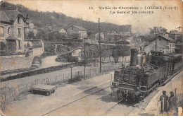 LOZERE - La Gare Et Les Coteaux - état - Sonstige & Ohne Zuordnung