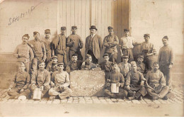 SAUMUR - Carte Photo - Ecole Cavalerie 1912 - Armurerie - E. Guillon - état - Saumur
