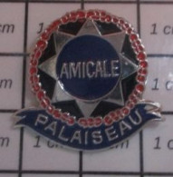 912E Pin's Pins / Beau Et Rare : POLICE /  AMICALE DE LA POLICE PALAISEAU - Policia