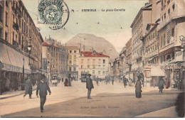 GRENOBLE - La Place Grenette - Très Bon état - Grenoble