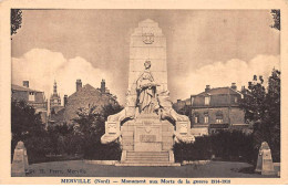 MERVILLE - Monument Aux Morts De La Guerre - état - Merville