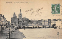 LIBOURNE - La Place De L'Hôtel De Ville Et Les Couverts - Très Bon état - Libourne