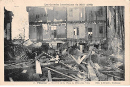 Les Grandes Inondations Du Midi 1930 - VILLEMUR - Un Coin De La Place De L'Hôtel De Ville - Très Bon état - Autres & Non Classés
