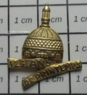 912E Pin's Pins / Beau Et Rare / MARQUES / DÔME COUPOLE 125 ANS DU MAGASIN LE PRINTEMPS - Markennamen