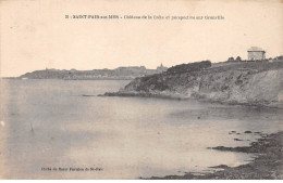 SAINT PAIR SUR MER - Château De La Crête Et Perspective De Granville - Très Bon état - Saint Pair Sur Mer