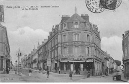 CHOLET - Boulevard Gambetta Et Rue Nationale - Très Bon état - Cholet