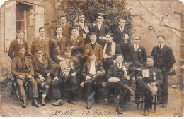 DOUE LA FONTAINE - Carte Photo - Classe 1916 - Soldats - état - Doue La Fontaine