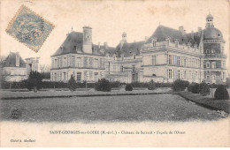 SAINT GEORGES SUR LOIRE - Château De Serrant - Façade De L'Ouest - Très Bon état - Saint Georges Sur Loire