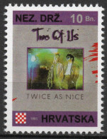 Two Of Us - Briefmarken Set Aus Kroatien, 16 Marken, 1993. Unabhängiger Staat Kroatien, NDH. - Croatie