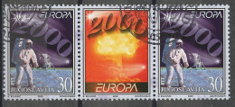 Yougoslavie - Jugoslawien - Yugoslavia 2000 Y&T N°IP2823 - Michel N°IP2976 (o) - 30d EUROPA - Interpanneau - Usati