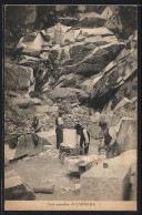 Cartolina Carrara, Cave Marmifere, Marmorsteinbruch  - Carrara