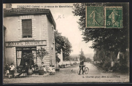 CPA Thodure, Avenue De Marcilloles  - Autres & Non Classés