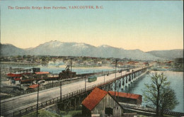 11248652 Vancouver British Columbia Ganville Bridge Fairview Strassenbahn Vancou - Non Classés