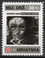 Severed Heads - Briefmarken Set Aus Kroatien, 16 Marken, 1993. Unabhängiger Staat Kroatien, NDH. - Croatie