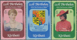 Kiribati 1982 SG183-185 Royal Birthday Set MNH - Kiribati (1979-...)