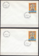 ⁕ CROATIA 1991 Hrvatska ⁕ 700 Years Of The Sanctuary Our Lady Of Trsat, Charity Mi.9 A+B ⁕ First Day Cover - Croatie