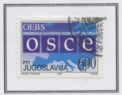 Europa KSZE 2000 Yougoslavie - Jugoslawien - Yugoslavia Y&T N°2855 - Michel N°3008 (o) - 6d EUROPA - Ideas Europeas