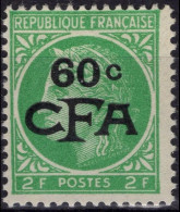 REUNION CFA Poste 286 * MH Cérès De Mazelin 1949-1952 (CV 5,50 €) - Neufs