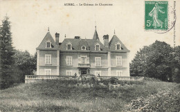 CPA Aurec-Le Château De Chazourne-Timbre    L2924 - Autres & Non Classés