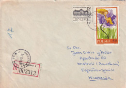 LETTER 1970  REGISTERED  WARSZAWA - Briefe U. Dokumente