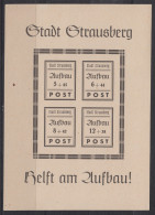 STRAUSBERG 1946 - Block 2 Postfrisch MNH** - Postfris