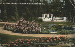 11248290 Vancouver British Columbia Stanley Park Harding Memorial Vancouver - Unclassified