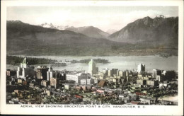 11248287 Vancouver British Columbia View Showing Brockton Point City Vancouver - Unclassified