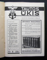 Lithuanian Magazine / Tautos ūkis 1940 - Testi Generali