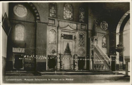 11248246 Constantinopel Istanbul Mosquee Suleymanie, Mihrab Et Le Mimber  - Turquie