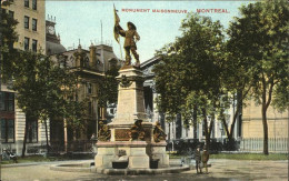 11248168 Montreal Quebec Monument Maisonneuve Montreal - Unclassified