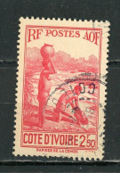 COTE D'IVOIRE (RF) - RAPIDE - N° Yt 161 Obli. - Usados