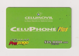 COLOMBIA -  Celumovil  Remote  Phonecard - Colombia