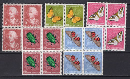 T3707 - SUISSE SWITZERLAND Yv N°597/601 ** Pro Juventute Bloc - Unused Stamps