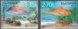 BULGARIA 2024 Europa CEPT. Underwater Fauna & Flora - Fine Set MNH - Neufs